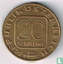 Austria 20 schilling 1982 "250th anniversary Birth of Joseph Haydn"