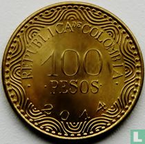 Colombie 100 pesos 2014