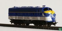 Dieselloc C&O type EMD F7