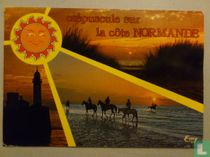 Crépuscule sur la côte Normande