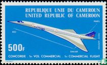 Concorde's first commercial flight