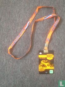 Dutch TT Assen 2014 VIP pass with keycord