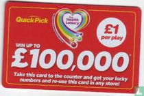 Playcard £1 Quick Pick - The Health Lottery