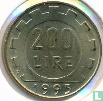 Italy 200 lire 1995