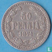 Finland 50 penniä 1871