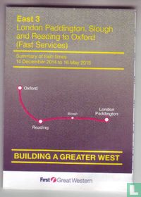 Summary of Train Times East 3 - First Great Western 2014 - 2015