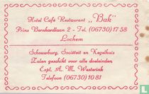 Hotel Café Restaurant "Bak"