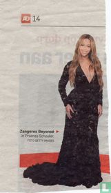 Singer Beyoncé in Proenza Schouler