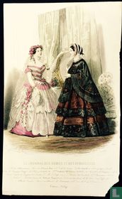 Modes d'Alexandrine; Deux femmes au salon (1850-1853) - 380