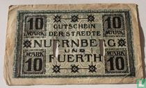 Nürnberg / Fürth, 10 Mark, 1918