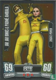 Jar Jar Binks & Padmé Amidala