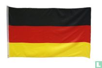 Große Deutschlandflagge 90x150cm, mit 2 Ösen
