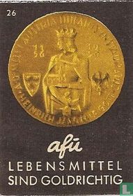 Lebensmittel sind goldrichtig