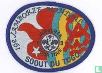 Togo contingent (fake) - Jamboree pour tous - 19th World Jamboree (blue border)