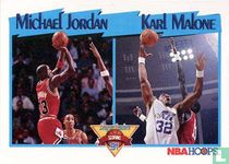 League Leaders Scoring '91 - M.Jordan/K.Malone 