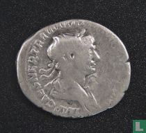 Roman Empire, AR Denarius, 98-117 AD Trajan, Rome, 116-117 AD