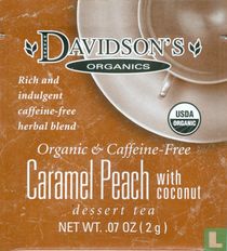 Caramel Peach with coconut