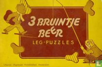 3 Bruintje Beer leg-puzzles
