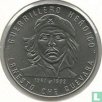 Cuba 1 peso 1992 (nikkel gebonden staal) "25th anniversary Death of Ernesto Guevara"