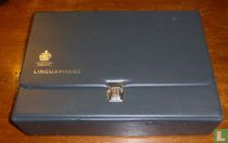 Valise Linguaphone pour cours d'anglais Avec livres et cassettes