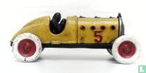 Racecar with driver 