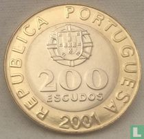 Portugal 200 escudos 2001