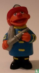 Ernie as a firefighter