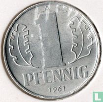 DDR 1 Pfennig 1961