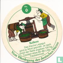 Deutscher Wein einzig unter den Weinen - Keltern