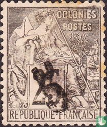 Type Dubois, with overprint