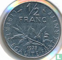 Frankreich ½ Franc 1973 kaufen