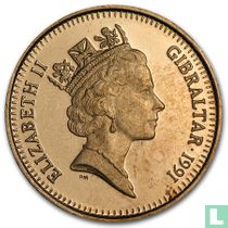 Gibraltar 70 ecus / 50 pounds 1991