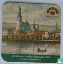 Zwickauer Mariakirche um 1865