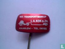 L.A.Kok & Zn.Haarlem int. transportbedrijf