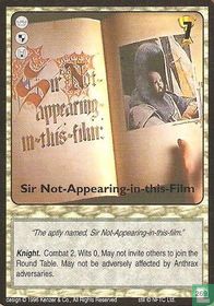 Sir Not-Appearing in this Flim