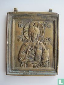 Russian Icon - Jesus the Teacher (1)  1800s
