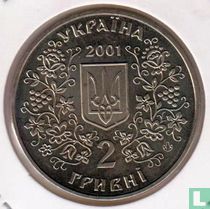 Oekraïne 2 hryvni 2001 "160th anniversary Birth of  Mykhailo Drahomanov"