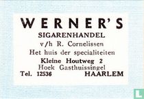 Werner's sigarenhandel - R. Cornelissen