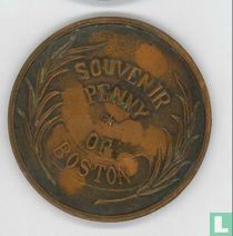 Verenigde Staten - Souvenir penny of Boston
