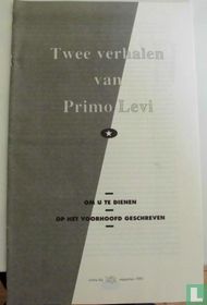 Om u te dienen + Op het voorhoofd geschreven