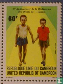 35è Anniversaire de la déclaration des droits de l'homme