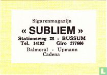 Sigarenmagazijn Subliem