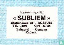 Sigarenmagazijn "Subliem"