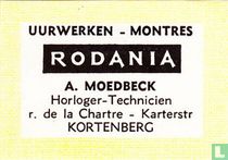 Rodania- A. Moedbeck