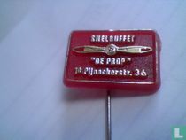Snelbuffet "De Prop" 1e Pijnackerstr. 36 [or sur rouge]