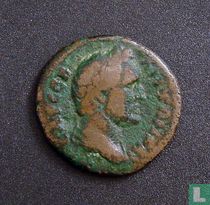 Romeinse Rijk, AE19, 138-161 AD, Antoninus Pius, Nicomedia