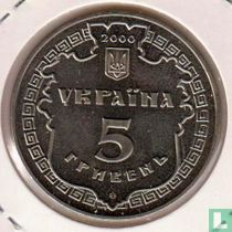 Oekraïne 5 hryven 2000 "2500 years city of Bilhorod-Dnistrovskyi"