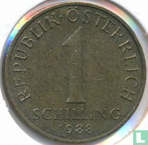 Austria 1 schilling 1988