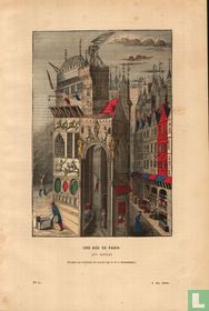 une rue en paris a street in paris 15e  siecle 