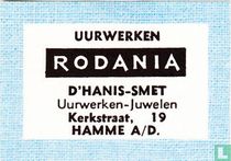 Uurwerken Rodania - D'Hanis-Smet